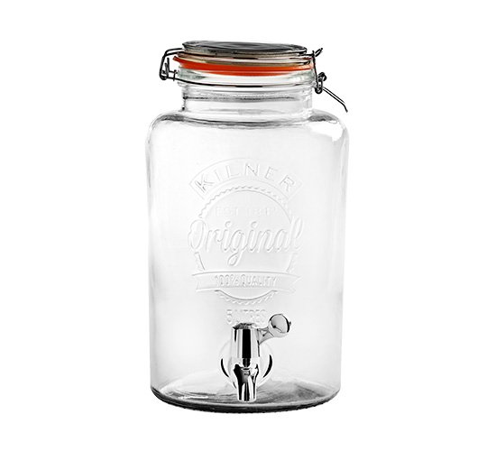 A suqueira Kilner (5 litros) custa R$ 169,90 na Etna.