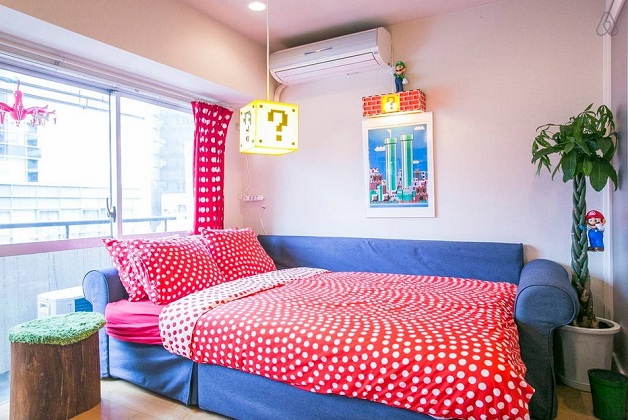O apartamento dos sonhos para os fãs de Super Mario