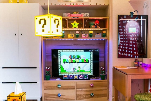 O apartamento dos sonhos para os fãs de Super Mario