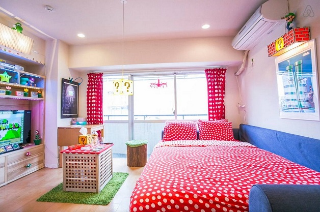 O apartamento dos sonhos para os fãs de Super Mario