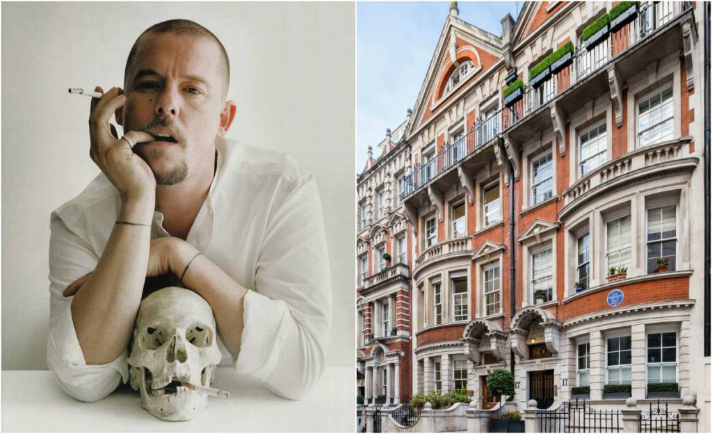 Casa de Alexander McQueen vai à venda por 10,6 milhões de dólares