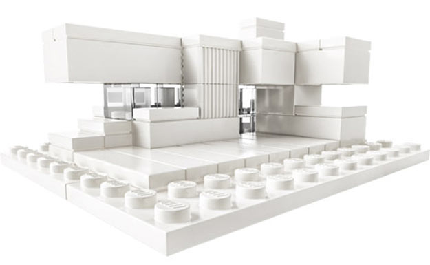 Conjunto da Lego com peças brancas tem foco em arquitetos e designers