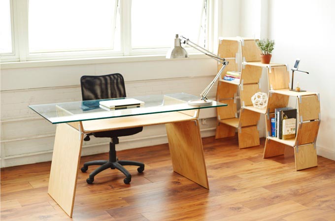 Designers criam móveis que são montados sem ferramentas