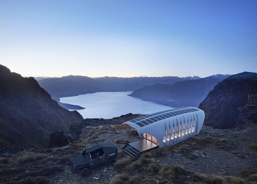 Estrutura de casa impressa em 3D consegue gerar a sua própria energia