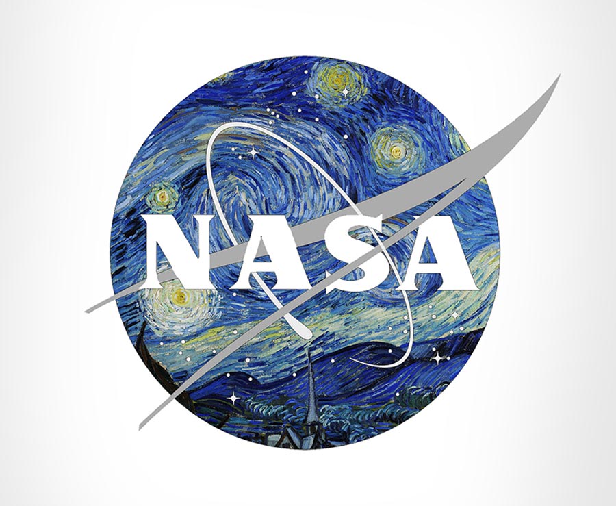 Artista mistura logo de empresas famosas com obras de arte clássicas