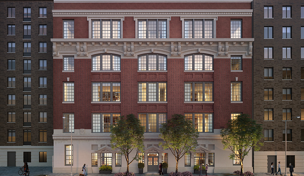 Em NY, antiga escola é convertida em 18 apartamentos cheios de design