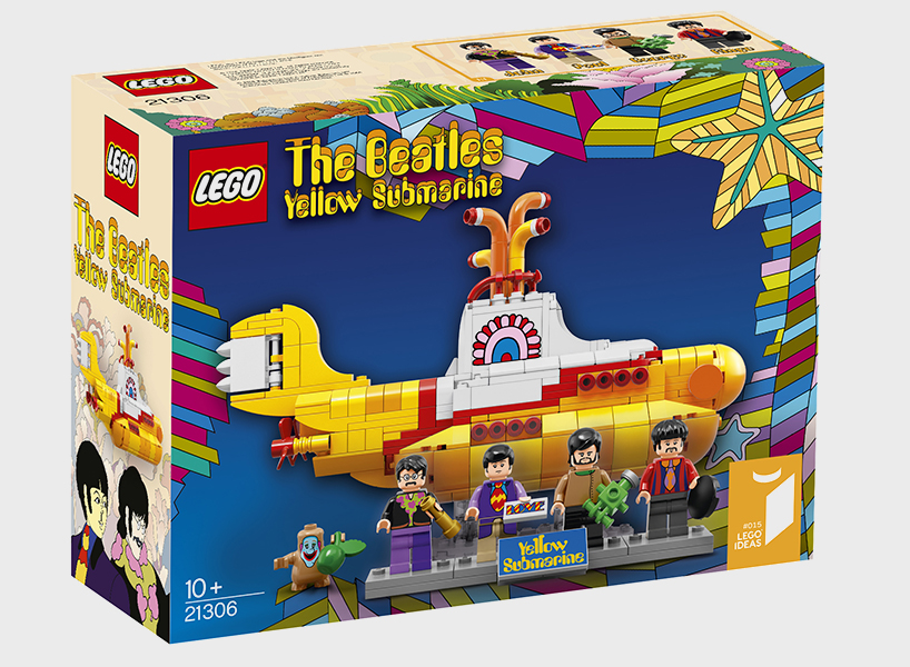 LEGO lança kit do Yellow Submarine, dos Beatles, e realiza sonhos