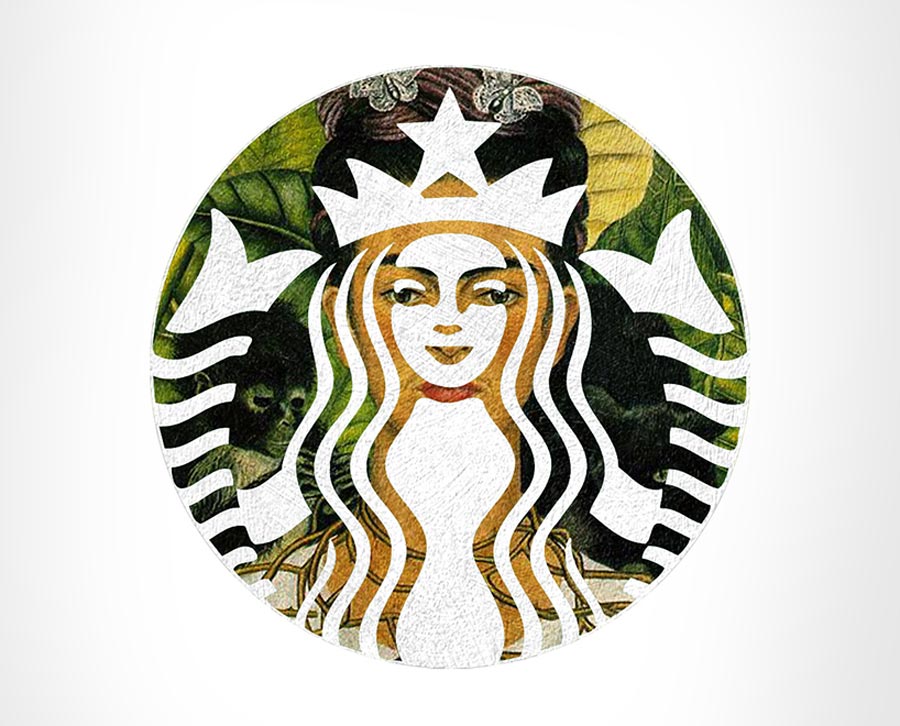 02-starbucks-artista-mistura-logo-de-empresas-famosas-com-obras-de-arte-classicas