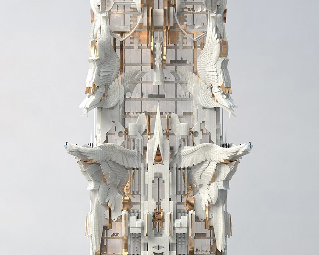 Mark Foster Gage desenha arranha-céu escultural em Nova York