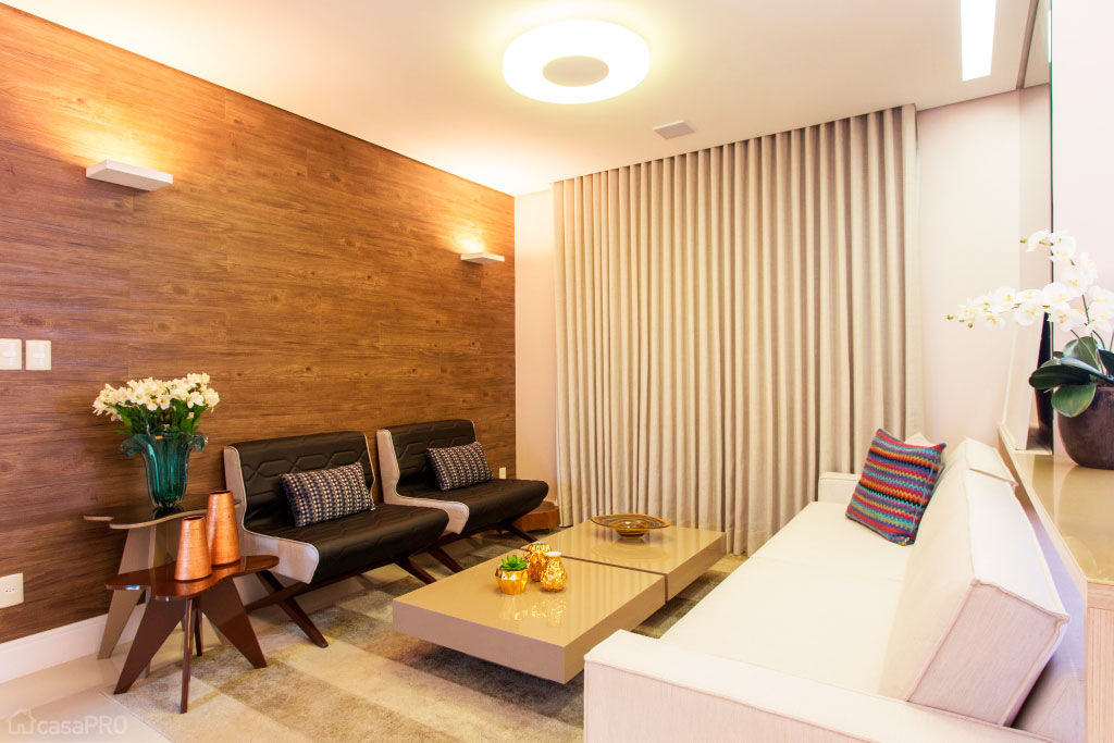 Apartamento mineiro é perfeito para receber visitas