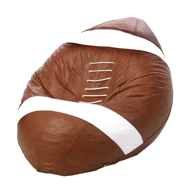 09-Puff Big Ball Futebol Americano Courino Caramelo Stay Puff