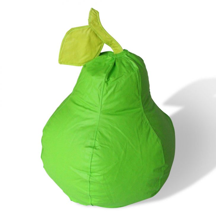 16-Puff Frutinha Pera Courino Verde Stay Puff