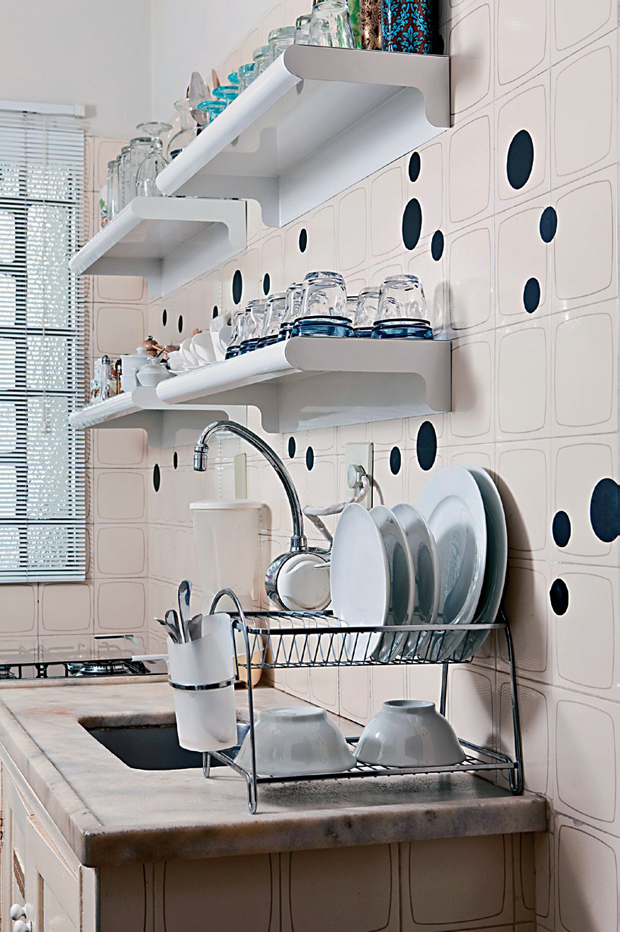 Azulejos de cara nova na cozinha