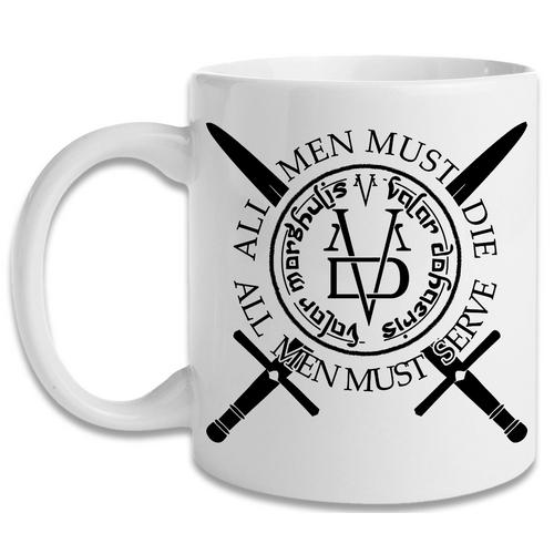 A caneca Game Of Thrones Valar Morghulis custa R$ 29,99 nas Lojas Americanas.