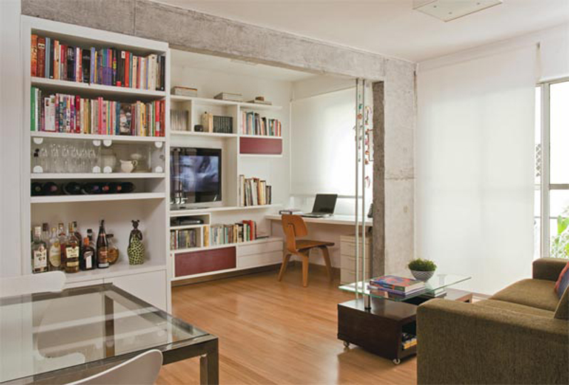 7 quitinetes com boas ideias de aproveitamento do espaço