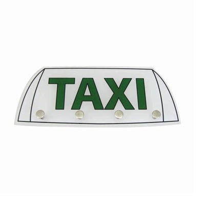 Um present&atilde;o para os papais taxistas &eacute; esse porta chaves. Em acr&iacute;lico, tem formato do sinaleiro do Taxi e &eacute; um &oacute;timo lugar para o papai tomar jeito e pendurar as chaves do carro. Com 9 x 7,5cm de tamanho, tem quatro ganchos para as chaves e fita adesiva super potente inclusas para fixar na parede. Na loja O Segredo do Vit&oacute;rio, custa R$ 49.90.