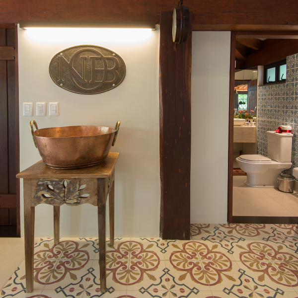 espaco-gourmet-tem-piso-estampado-que-parece-tapete (6)