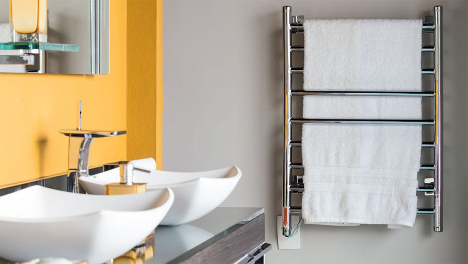 3 versões de toalheiro elétrico