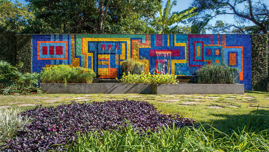 Jardim no Rio é uma verdadeira lembrança de Burle Marx