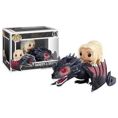 O Game of Thrones Daenerys & Drogon Pop Vinil Funko 20cms custa R$ 289,50 no Mercado Livre.