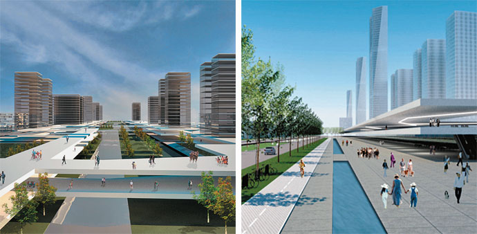 Ar futurista em território suspenso