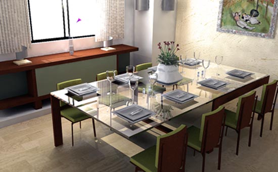 O arquiteto e designer de interiores Allan Brito utilizou o software livre Bl...