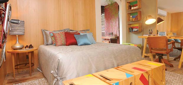 Ambientes decorados na Morar Mais por Menos Vitória 2013