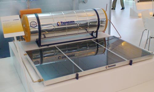 A grande quantidade de aquecedores solares chamou a aten&ccedil;&atilde;o de Carlos Verna...