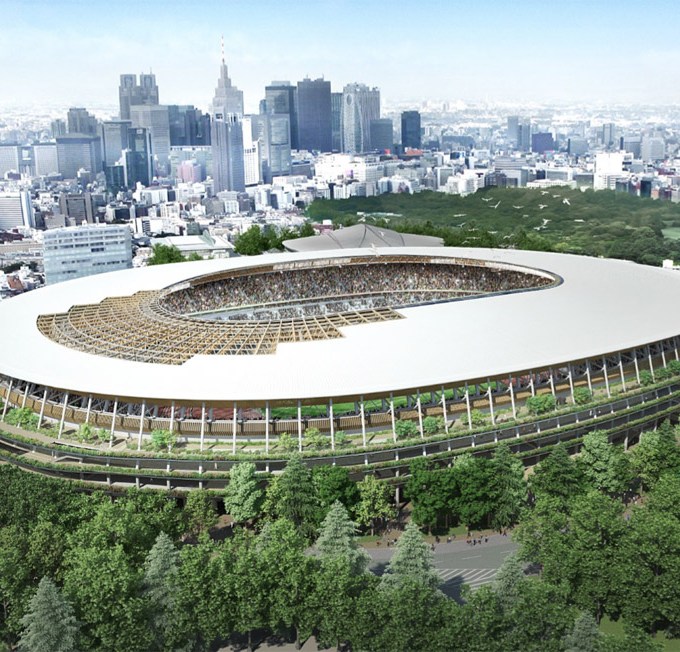 Novo Estádio Olímpico de Tóquio não tem espaço para a tocha