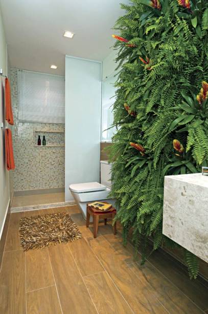 Banheiro Social, projeto de Adriana Baccari e Ana Lúcia de Castro e Silva Banheiro Social, projeto de Adriana Baccari e Ana Lúcia de Castro e Silva