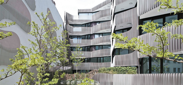 Os apartamentos criados por Jünger Mayer H. no centro de Berlim