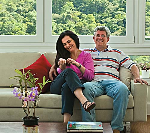 Quer&iacute;amos viver numa &aacute;rea verde. Na hora de construir, abrimos m&atilde;o da pi...