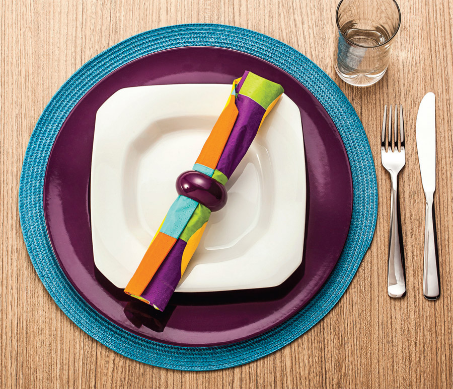 Muito capricho à mesa, em cinco combinações