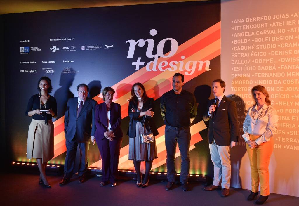 Gente: inauguração da mostra Rio+Design em Milão