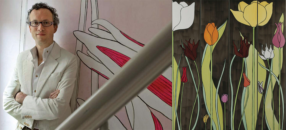 Revestimentos holandeses com estampa de tulipa chegam ao Brasil