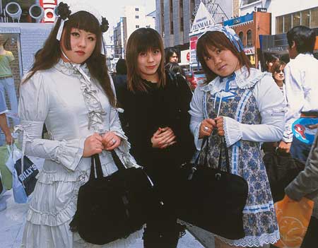 A moda muito particular de Harajuku: atra&ccedil;&atilde;o local