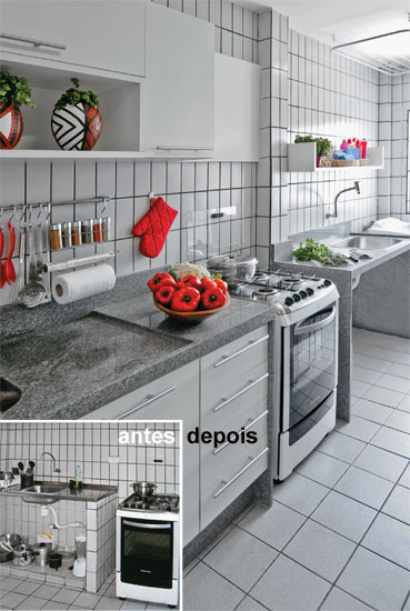 Minha Casa Renovada: cozinha mais clara e funcional