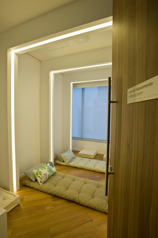 Espaço de descanso para os funcionários da empresa. Espaço de descanso para os funcionários da empresa.