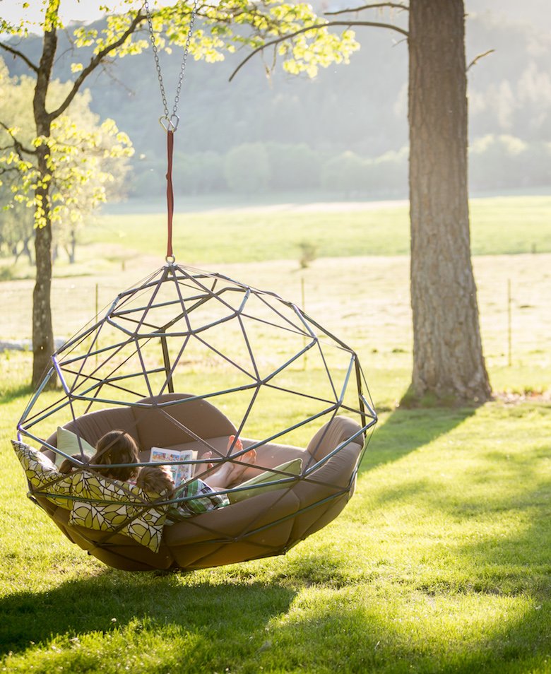 Você vai querer passar a tarde toda relaxando nesta cadeira