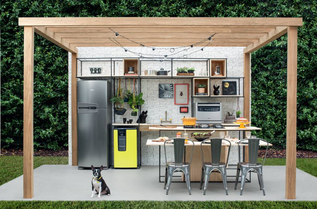 Área de lazer funcional para aproveitar os domingos em família