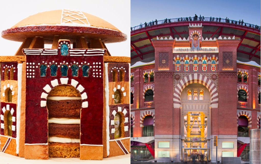 Arquitetos criam bolos em formato de construções famosas