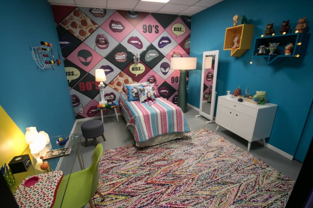 O quarto de Ma&iacute;ra Medeiros.