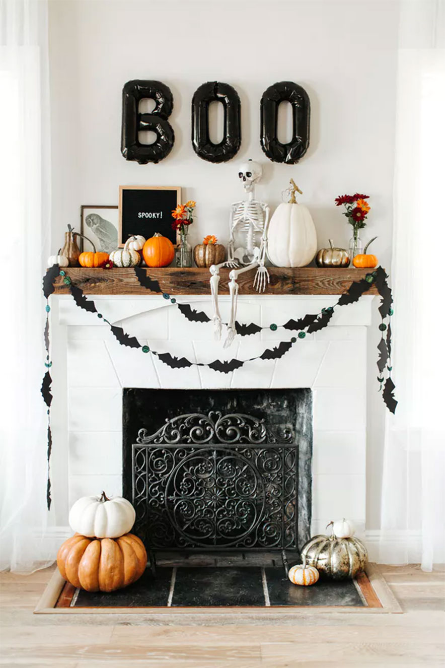 decoração de halloween