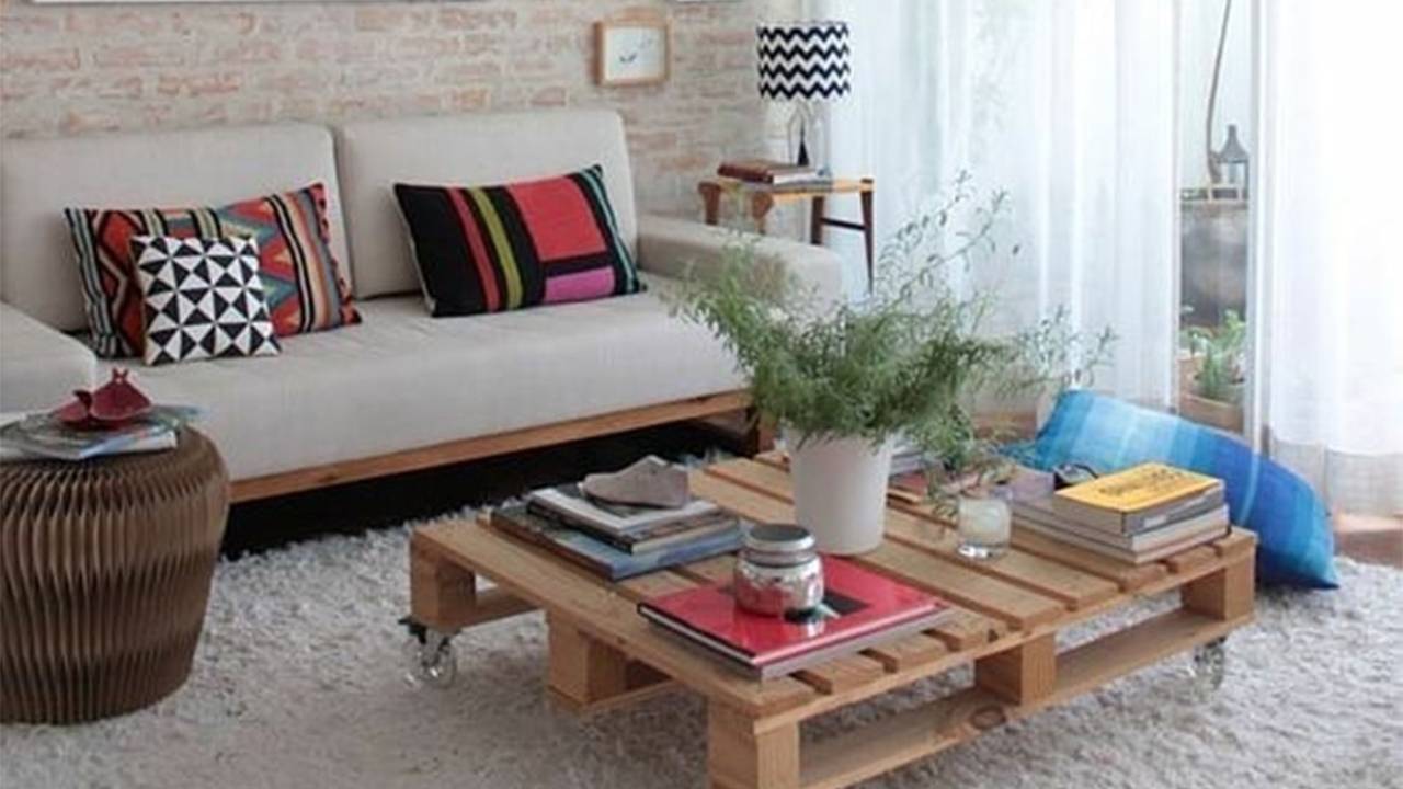 decoração com pallets