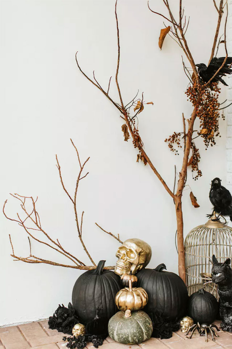 portas de Halloween