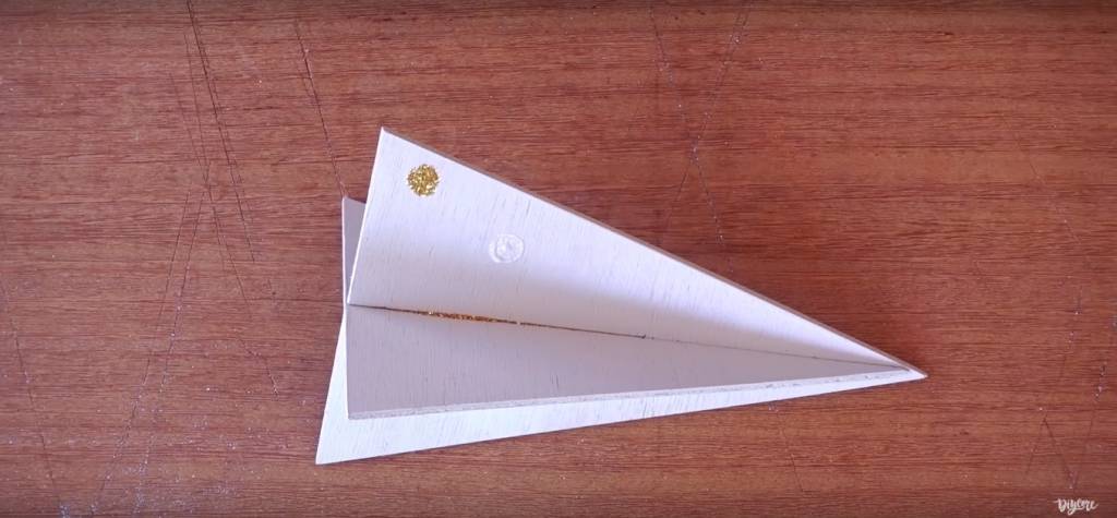 7-árvore de natal de madeira para decorar a mesa