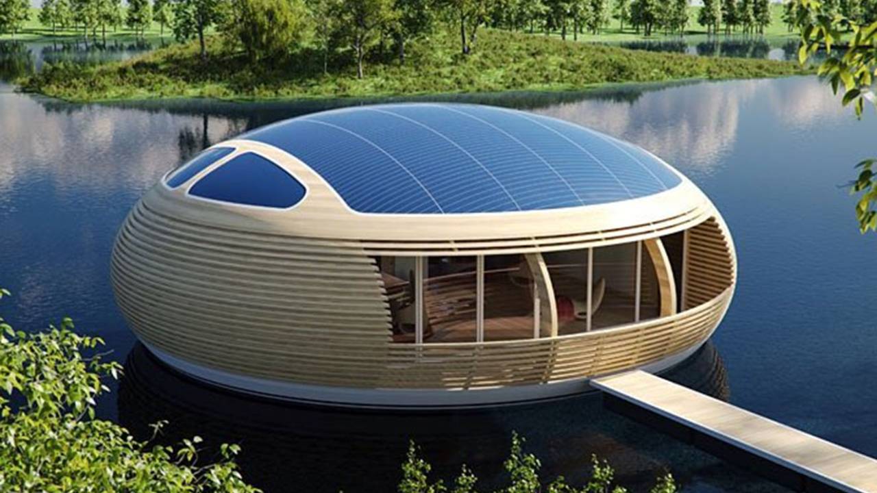 casa flutuante
