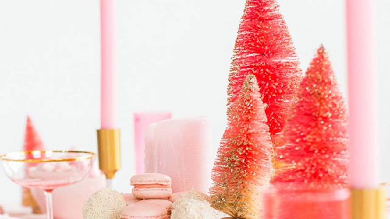 árvores coloridas de Natal