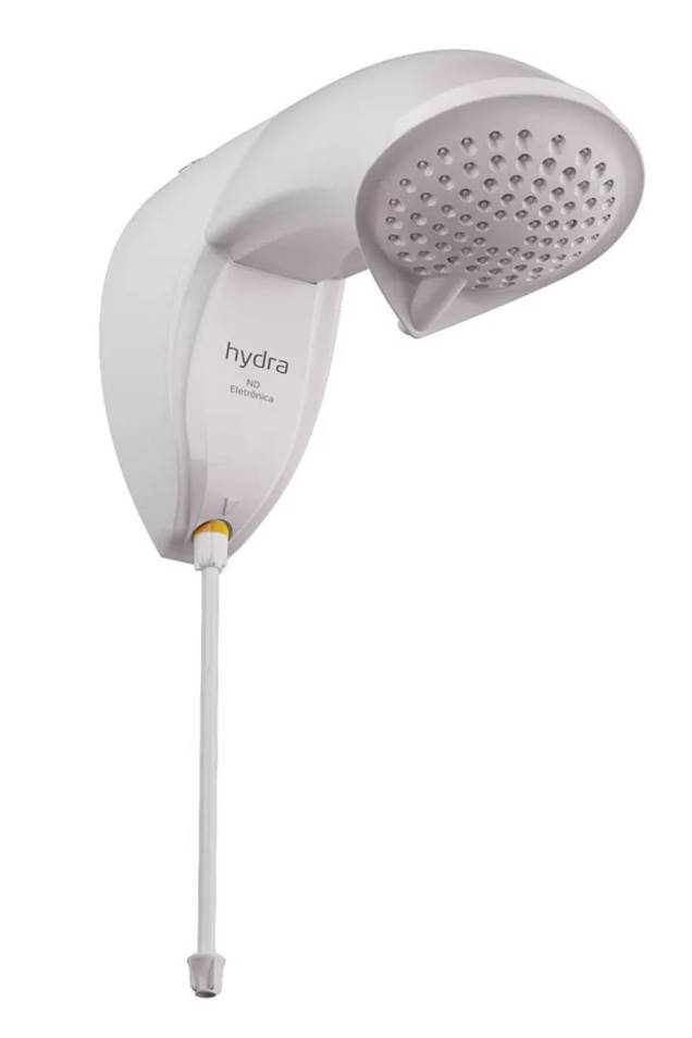 Ducha Eletrônica 220V / 7700W, Hydra (na EletroAngeloni), R$ 84,90 Ducha Eletrônica 220V / 7700W, Hydra (na EletroAngeloni), R$ 84,90
