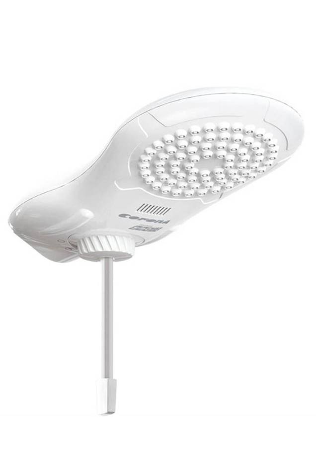 Ducha Smart Branca 220V / 7500W Multitemperatura, Corona (na Copafer), R$ 93,56 Ducha Smart Branca 220V / 7500W Multitemperatura, Corona (na Copafer), R$ 93,56